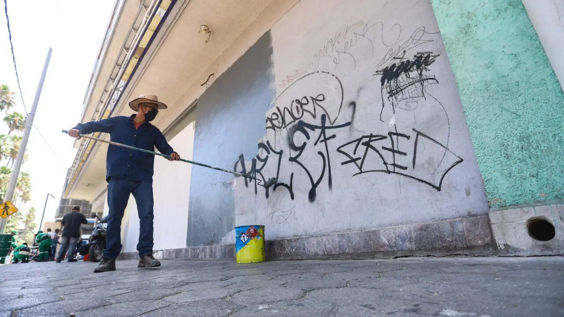 Graffiti fachadas Torreón